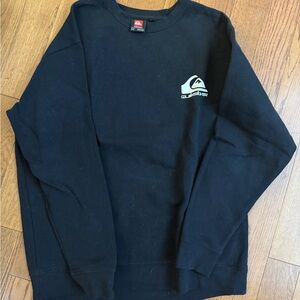 Quiksilver Men's Black Crewneck Sweater